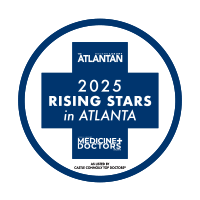 2025 Castle Connolly Rising Star in Atlanta badge