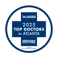 2025 Castle Connolly Top Doctors in Atlanta badge